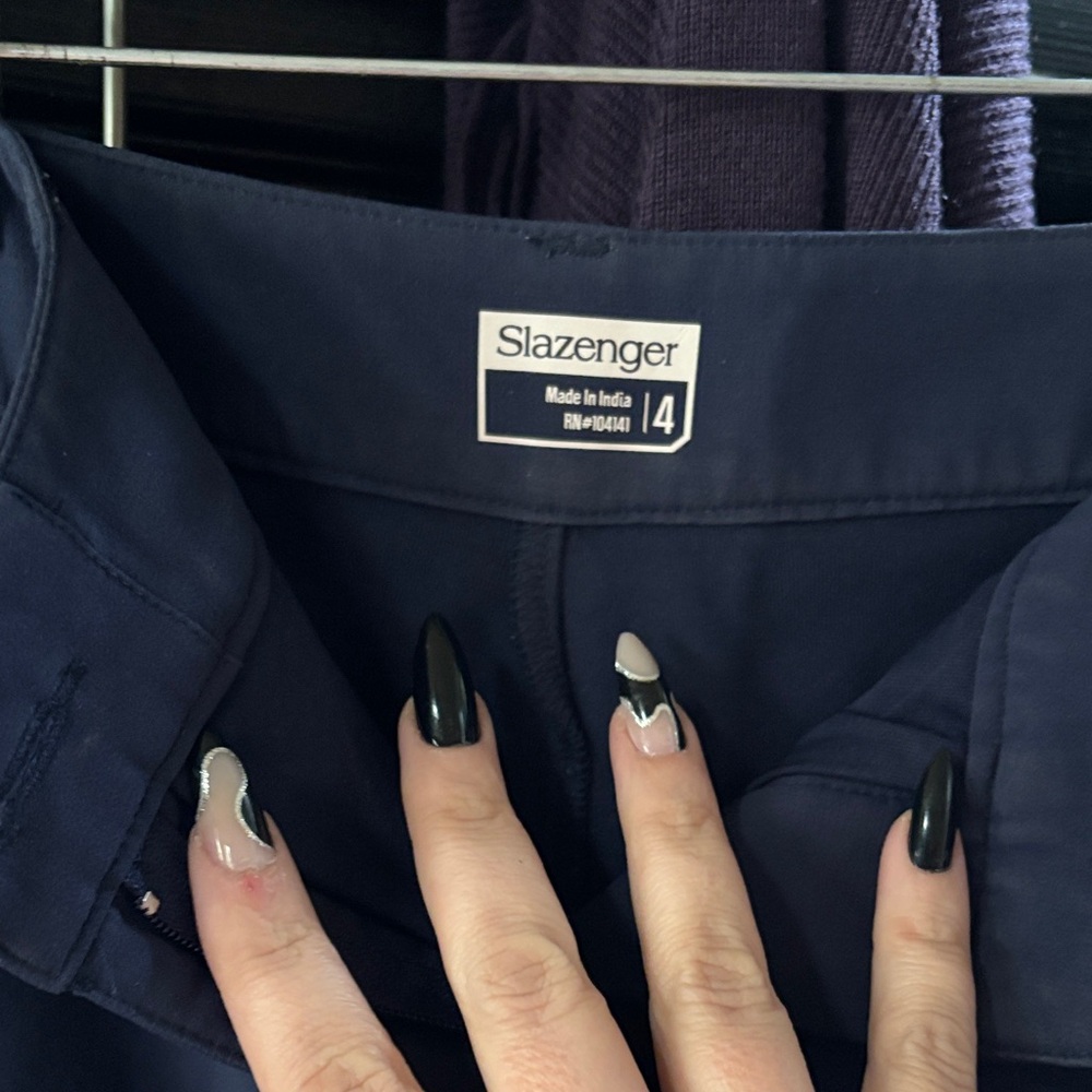 Slazenger Dark Blue Athletic Skort - Picture 3 of 4